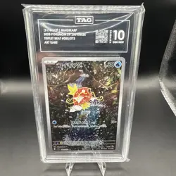 Pokemon Magikarp Japanese Paldea Evolved Tag 10 Gem Mint - Image 1