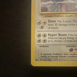 Pokemon TCG Dragonair Base Set 18/102 Regular 1999 80 HP Rare Stage 1 - Image 5