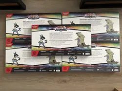Pokemon TCG Prismatic Evolutions Lucario EX Tyranitar EX Premium Collection 5X - Image 2