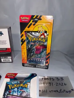 Large Sealed Pokemon Lot, mixed sets, blisters, Temporal Forces Booster Bundle - Image 5