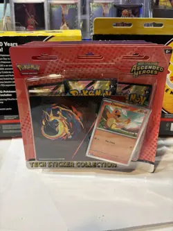 Pokemon TCG Mega Evolution Ascended Heroes Tech Sticker Collection Charmander - Image 1