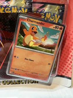 Pokemon TCG Mega Evolution Ascended Heroes Tech Sticker Collection Charmander - Image 2