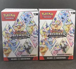 lot of 2 Pokemon TCG Prismatic Evolutions Booster Bundles Sealed (2X) - Image 1
