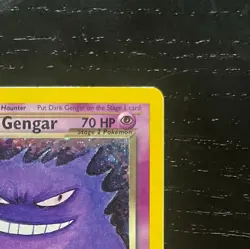 Pokemon Dark Gengar Holo Rare 6/105 Neo Destiny LP Excellent Condition - Image 4