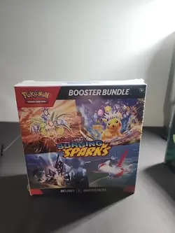 Pokemon Surging Sparks Booster Bundle With Collection Tin Sealed - Image 5