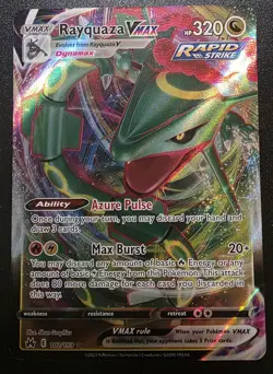 Rayquaza VMAX Full Art 102/159 Crown Zenith Pokemon 2023 - Image 1