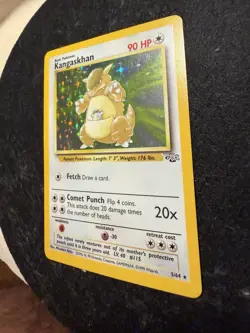 Pokemon TCG Kangaskhan Holo Rare Jungle 5/64 NM - Image 3