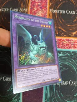 Yu-Gi-Oh! Mudragon of the Swamp RA01-EN028 Secret Rare 1st Edition Near Mint - Image 2