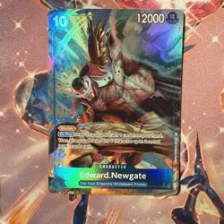 Edward Newgate (Alt Art) OP13-042 SR Carrying on His Will - ONE PIECE ENGLISH - Image 1