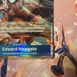 Edward Newgate (Alt Art) OP13-042 SR Carrying on His Will - ONE PIECE ENGLISH - Image 4