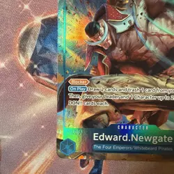 Edward Newgate (Alt Art) OP13-042 SR Carrying on His Will - ONE PIECE ENGLISH - Image 5
