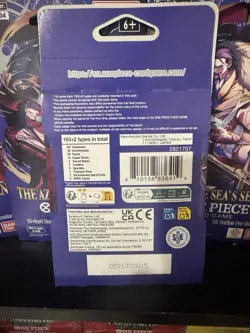 One Piece TCG: The Azure Sea's Seven Sleeved Booster OP-14 English Lot Of 4 - Image 2