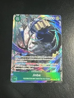 Jinbe SR Alt OP11-031 Alternate Art One Piece English - A Fist of Divine Speed - Image 1