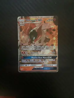 Volcarona GX - 35/236 - Pokemon Cosmic Eclipse Sun & Moon Ultra Rare Card NM - Image 1