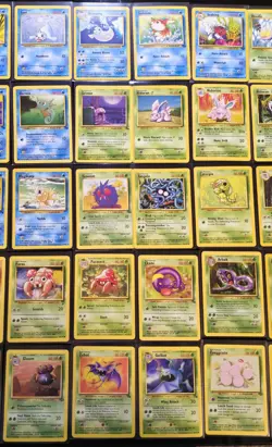 1999 Pokemon Cards Base Set, Jungle And Fossil NM - Image 4