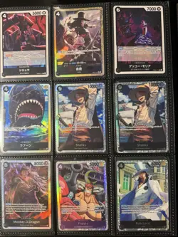 One Piece Card Game HUGE Lot 360 Cards SR R UC C + Binder | Luffy Shanks Zoro - Image 3