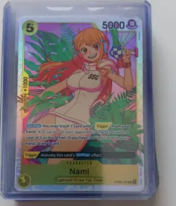 2024 One Piece Card Game Emperors in the New World #OP08106 Nami SP - Image 1