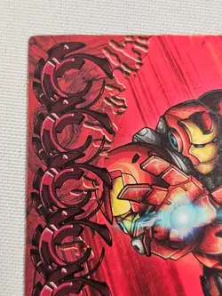 BAKUGAN EVOLUTIONS COLLECTIBLE Marvel Iron Man Card 2011 - Image 2