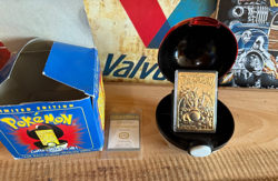 LOOK! 23k Gold Plated #6 Pokemon card (Burger King) Charizard w/box & ball! WQW! - Image 1