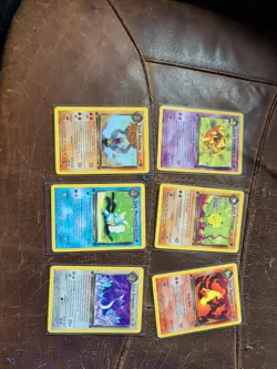 Pokemon TCG Original Team Rocket Card Lot Of 6 Non Holo All 1st Edition!!!🔥🔥 - Image 1