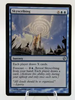 Skyscribing | MTG Commander | EDH X-Spell Card Draw Wheel Forecast | LP - Image 1