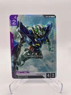 Gundam Exia C+ Alt ST07-002 Gundam TCG Card Foil Celestial Drive ENG - Image 1