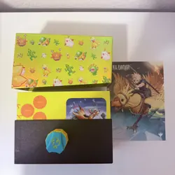 MTG Final Fantasy Chocobo Bundle, Click Wheel, & Storage Box NO PACKS - Image 1
