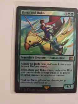 Bartz and Boko Final Fantasy Foil - Image 3