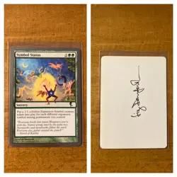 MTG ✨SIGNED SYMBOL STATUS ARTIST PROOF✨Unhinged MINT 2004 Unplayed Liz Danforth - Image 1