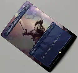 MTG Secret Lair Drop Temporal Manipulation Sorcery MYTHIC FOIL #1169 - Image 2