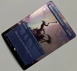 MTG Secret Lair Drop Temporal Manipulation Sorcery MYTHIC FOIL #1169 - Image 3