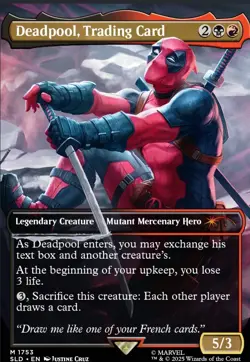 Deadpool Custom Commander Goad/Blink Deck MTG EDH With Case - Image 3