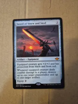 Sword of Sinew and Steel Modern Horizons Regular - Image 1