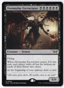 Doomsday Excruciator R Duskmourn: House of Horror 94 NM - Image 1