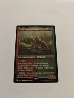 1x Tana, the Bloodsower - Foil Etched NM-Mint, English Commander Legends MTG Mag - Image 1