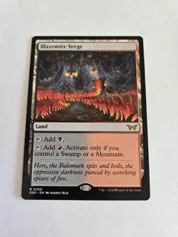 Blazemire Verge Duskmourn: House of Horror Regular NM FREE SHIPPING 🔥 - Image 1