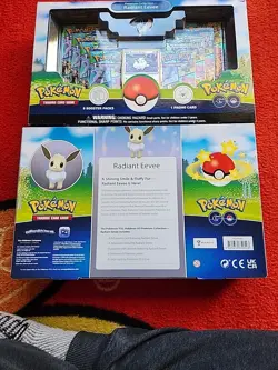 Pokemon TCG: Pokemon GO Radiant Eevee Premium Collection Box: New/Factory Sealed - Image 4