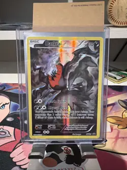2016 Pokemon TCG Darkrai Holo Full Art Black Star Promo Card XY114 LP - Image 1