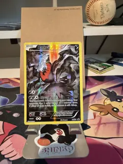 2016 Pokemon TCG Darkrai Holo Full Art Black Star Promo Card XY114 LP - Image 5