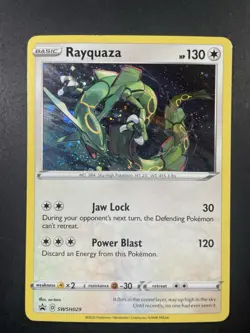 Rayquaza - SWSH029 - Cosmos Holo - Pokemon TCG - Black Star Promo - NM - Image 1