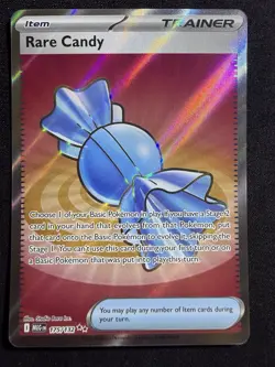 Pokemon TCG Rare Candy Mega Evolution Ultra Rare Card 175/132 NM/M Condition - Image 1