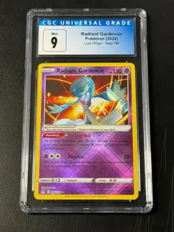 Radiant Gardevoir 2022 069/196 Lost Origin CGC 9 Pokemon - Image 1