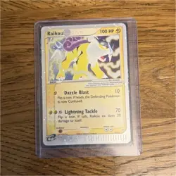 Pokemon Raikou EX Team Magma vs Team Aqua Holo 2-Card Lot Nintendo 2004 - Image 1