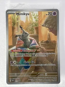Pokemon TCG Mimikyu Scarlet & Violet Promo Card 075/Promo Factory Sealed - Image 1