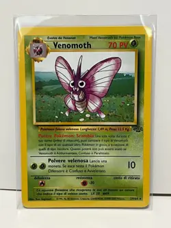 Venomoth 29/64 Jungle Set - Pokemon Card LP/NM - Italian - Image 1