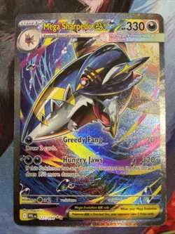 Pokemon TCG - Mega Sharpedo Ex 127/094 - SIR -Phantasmal Flames - Image 1