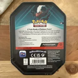 Pokemon Darkrai Triple Whammy Tin 2024 Sealed - Image 2
