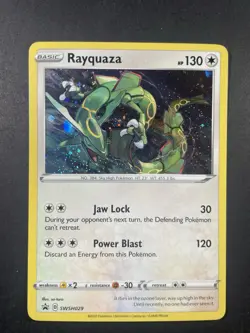 Rayquaza - SWSH029 - Cosmos Holo - Pokemon TCG - Black Star Promo - NM - Image 1