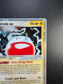 2004 Pokemon Electrode ex Fire Red & Leaf Green 107/112 Holo - Image 3