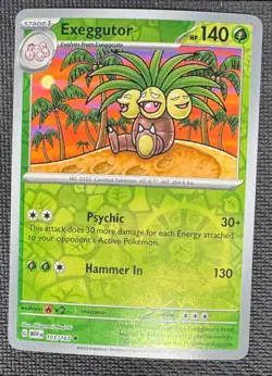 EXEGGUTOR 103/165 UC 151 POKEMON REVERSE HOLO NM - Image 1